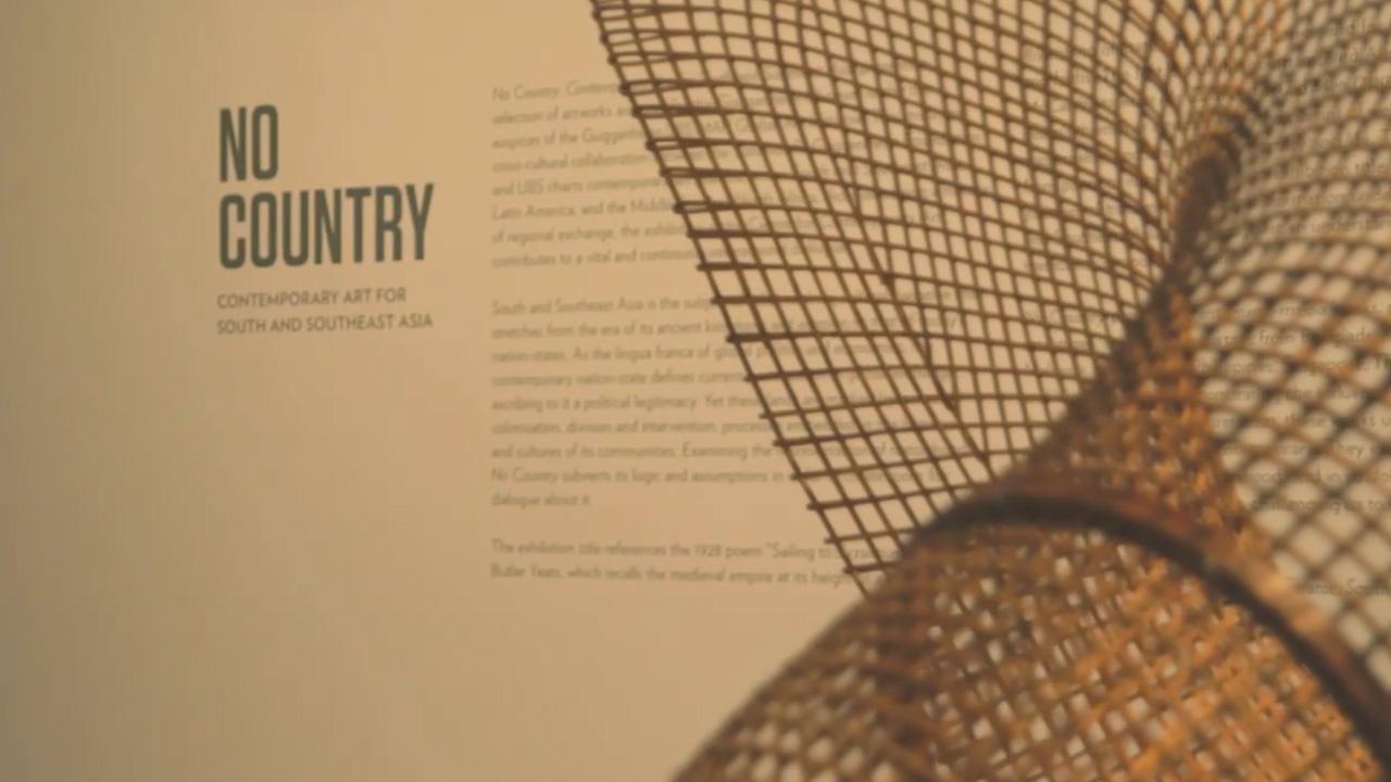 Impressions from "No Country: Contemporary Art for South and Southeast Asia"